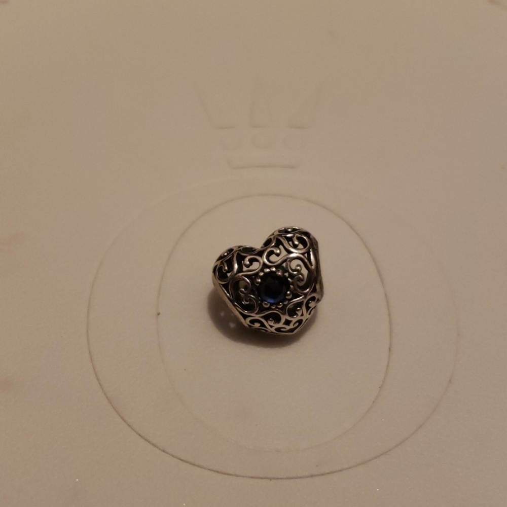 RETIRED September Birthstone Pandora Charm